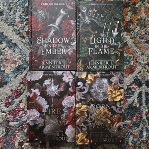 Jennifer L. Armentrout Book Set - Flesh and Fire Series Cover To Cover SE's